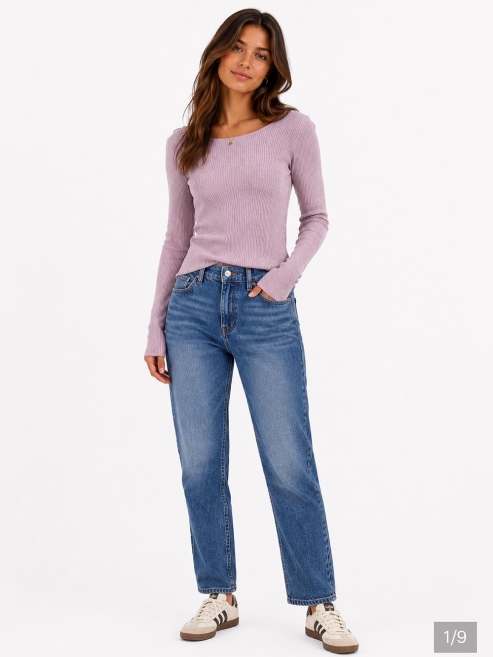 Outfit Bundle Levi’s + MINKPINK | Copain Boyfriend Jeans & Dusty Rose Knit Top